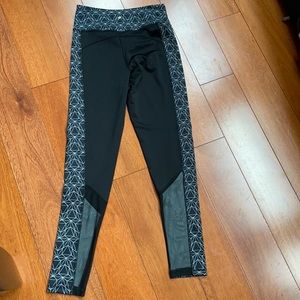 Workout black legging size m